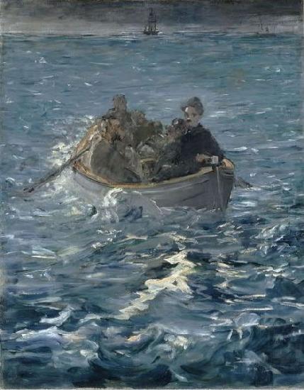 Edouard Manet L'Evasion de Rochefort china oil painting image